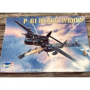 Revell 1:48 P-61 Black Widow War Plane Scale Plastic Model Kit 2011 Sealed